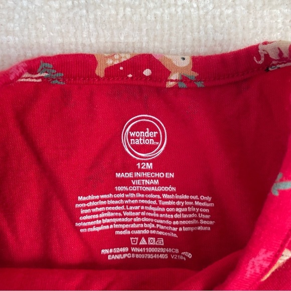 Wonder nation toddler girl dress set 12 months - Picture 3 of 9